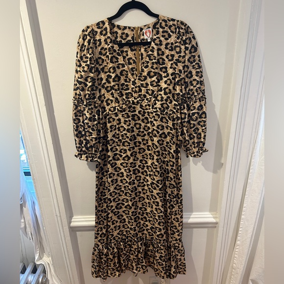 Shrimps Leopard Print Rosemary Dress - Picture 2 of 7